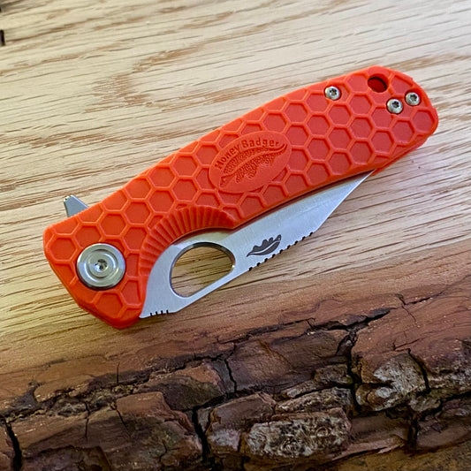Taschenmesser Clippoint Small Orange, Griff orange.