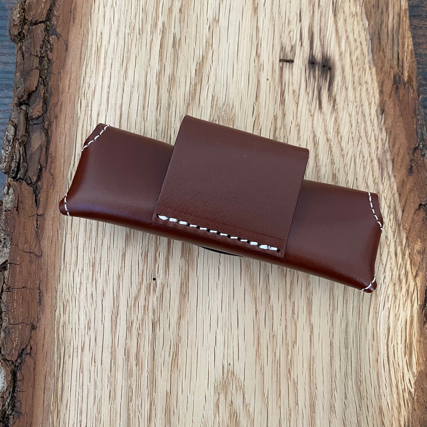 Leder-Etui Braun