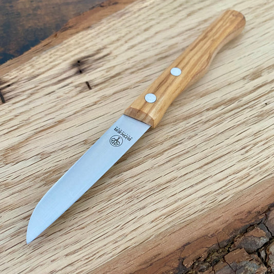 Gemüsemesser von Böker Solingen mit Olivenholzgriff