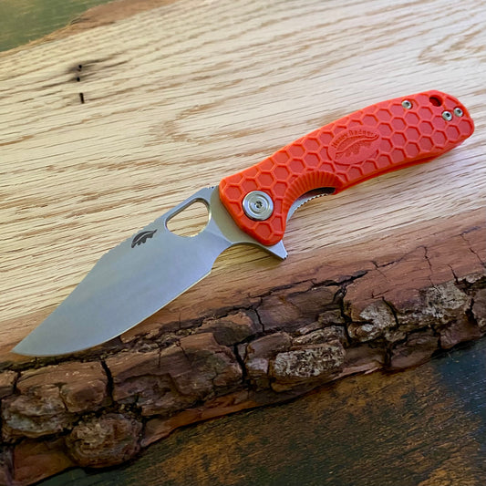Taschenmesser Clippoint Small Orange, Griff orange.
