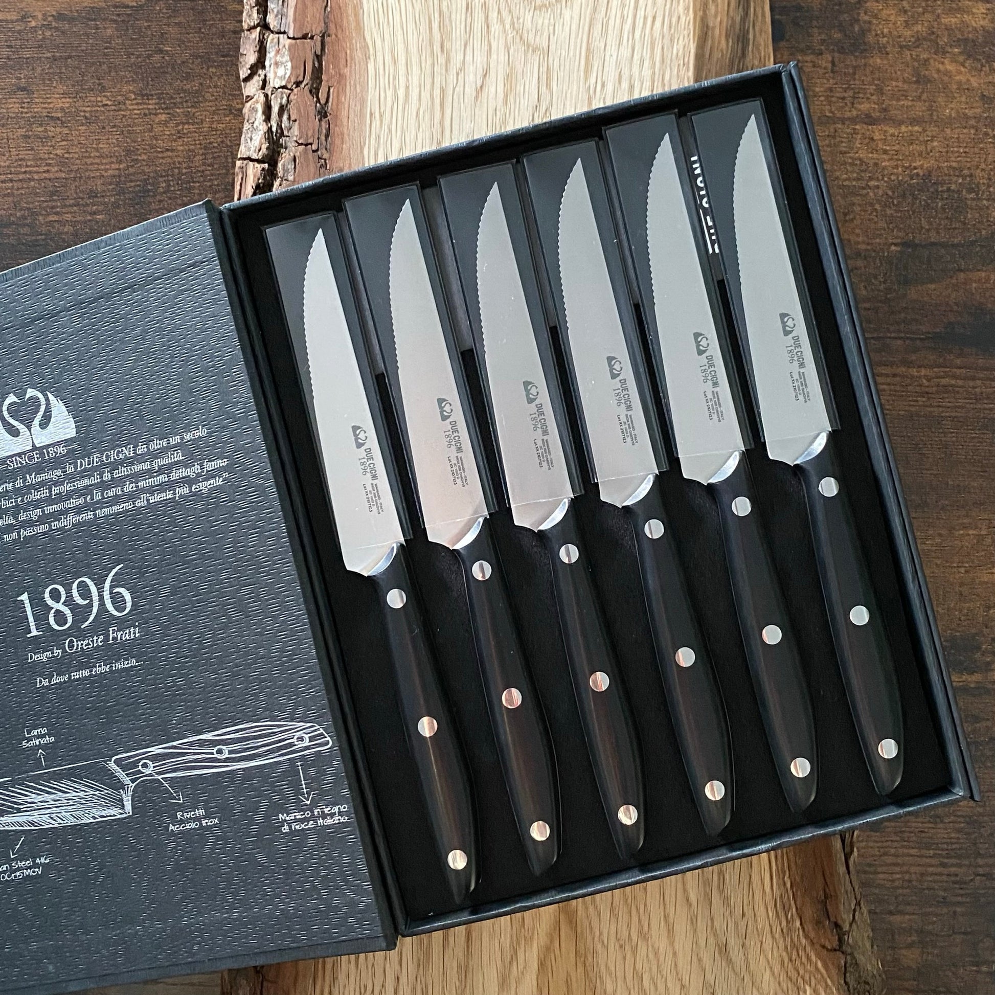 Steakmesser-Set von Due Cigni