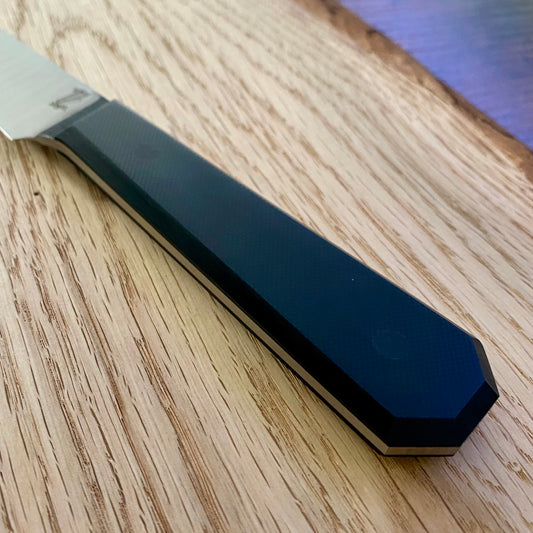 Coffin Handle aus G10 schwarz.