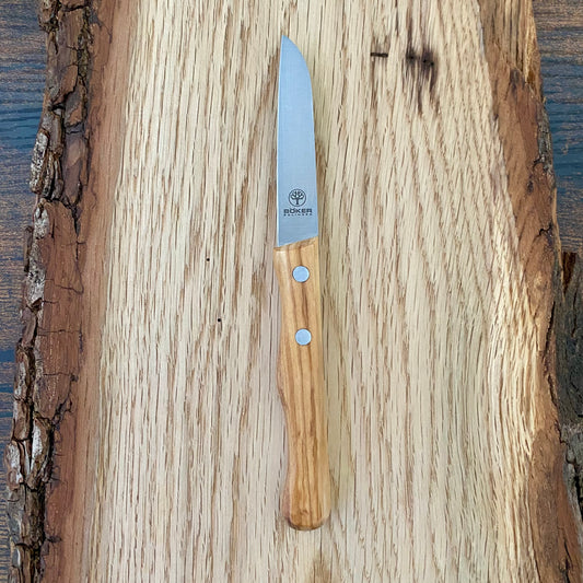 Gemüsemesser von Böker Solingen mit Olivenholzgriff