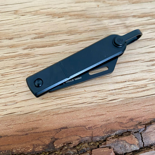 Taschenmesser Baby Barlow All Black von Real Steal
