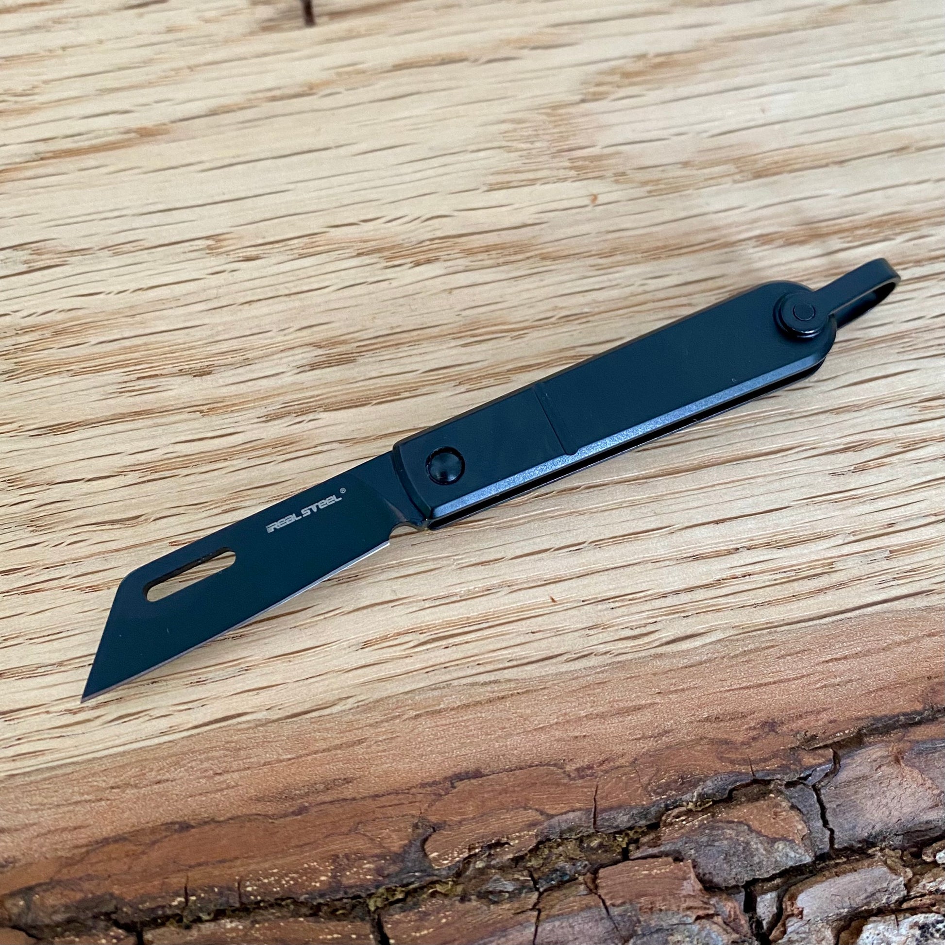 Taschenmesser Baby Barlow All Black von Real Steal