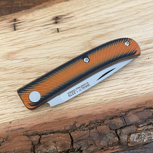 Taschenmesser
Manly Comrade D2 Black / Orange