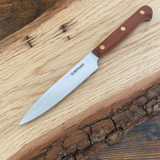Böker Cottage-Craft Spickmesser mit einem Griff aus Pflaumenholz