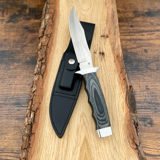 Jungle Devil. Bowiemesser inklusive Lederscheide von Böker Solingen.